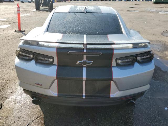 1G1FE1R7XK0118182 - 2019 CHEVROLET CAMARO SS ვერცხლისფერი ფოტო 12