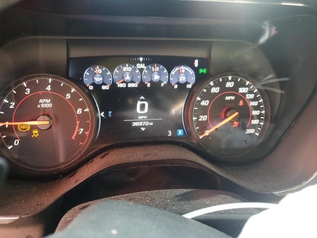 1G1FE1R7XK0118182 - 2019 CHEVROLET CAMARO SS ვერცხლისფერი ფოტო 18