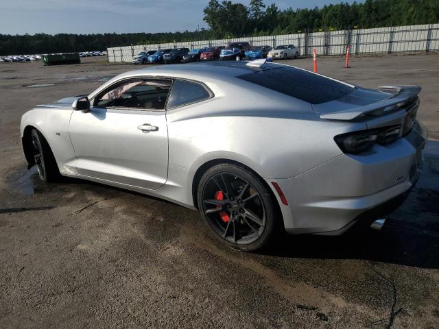 1G1FE1R7XK0118182 - 2019 CHEVROLET CAMARO SS ვერცხლისფერი ფოტო 3