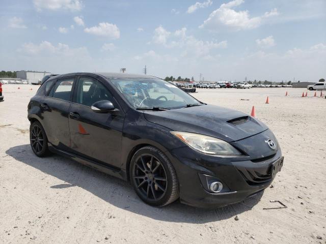 JM1BL1L35C1680620 - 2012 MAZDA SPEED 3 შავი ფოტო 4