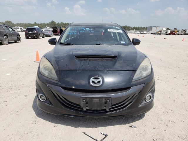 JM1BL1L35C1680620 - 2012 MAZDA SPEED 3 შავი ფოტო 5