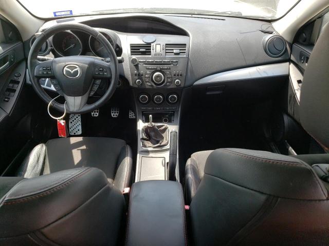 JM1BL1L35C1680620 - 2012 MAZDA SPEED 3 შავი ფოტო 8