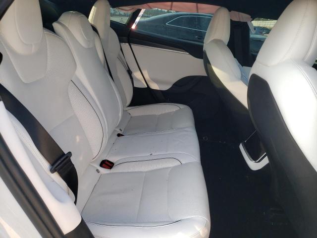 5YJSA1E6XMF456619 - 2021 TESLA MODEL S Սպիտակ լուսանկար 10