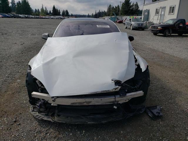 5YJSA1E6XMF456619 - 2021 TESLA MODEL S Սպիտակ լուսանկար 5