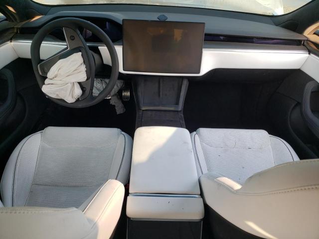 5YJSA1E6XMF456619 - 2021 TESLA MODEL S Սպիտակ լուսանկար 8