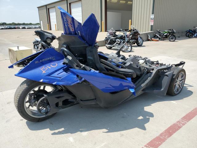 57XAAPHD1N8151799 - 2022 POLARIS SLINGSHOT SL BLUE photo 4