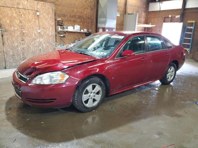 2G1WT57N191176128 - 2009 CHEVROLET IMPALA 1LT BURGUNDY photo 1