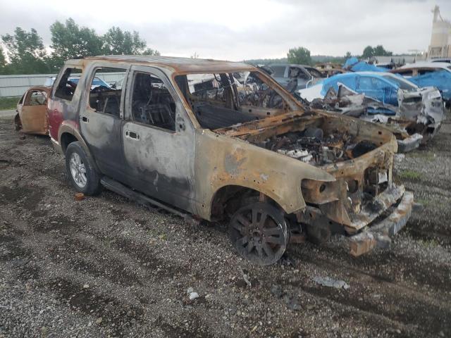 1FMEU7EE1AUA35563 - 2010 FORD EXPLORER EDDIE BAUER წითელი ფოტო 4