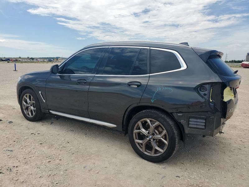 5UXTY3C08M9H06087 - 2021 BMW X3 SDRIVE30I CHARCOAL photo 2