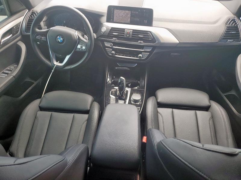 5UXTY3C08M9H06087 - 2021 BMW X3 SDRIVE30I CHARCOAL photo 8