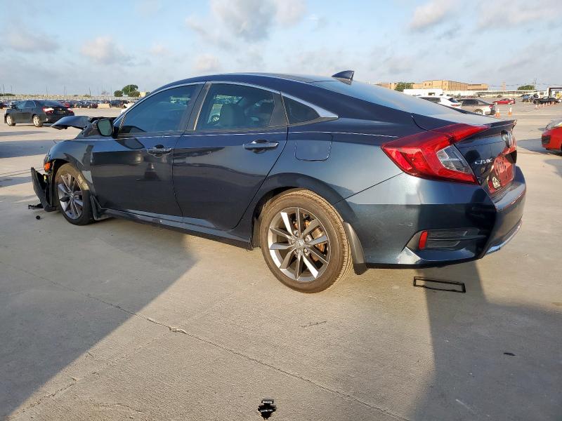 19XFC1F74LE013275 - 2020 HONDA CIVIC EXL BLUE photo 2