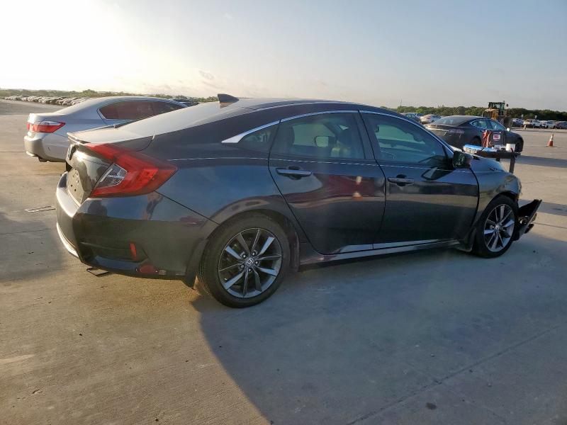 19XFC1F74LE013275 - 2020 HONDA CIVIC EXL BLUE photo 3