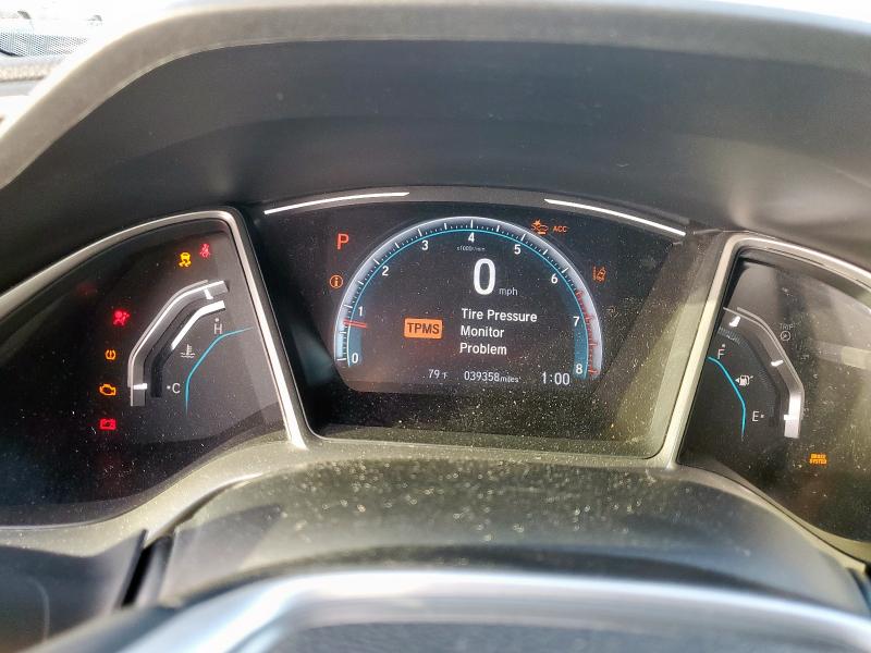 19XFC1F74LE013275 - 2020 HONDA CIVIC EXL BLUE photo 9