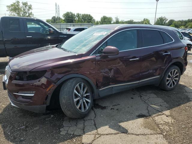 5LMCJ3D96KUL32596 - 2019 LINCOLN MKC RESERVE BURGUNDY photo 1