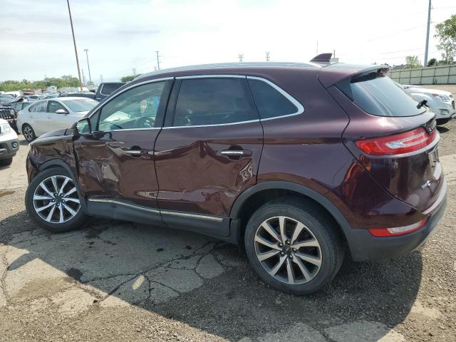 5LMCJ3D96KUL32596 - 2019 LINCOLN MKC RESERVE BURGUNDY photo 2