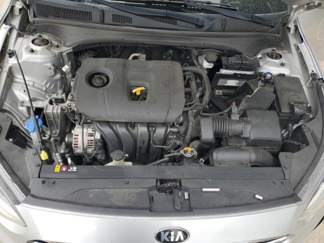 3KPF34AD0KE015750 - 2019 KIA FORTE GT LINE SILVER photo 11