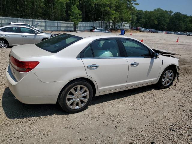 3LNHL2GC4CR828736 - 2012 LINCOLN MKZ WHITE photo 3