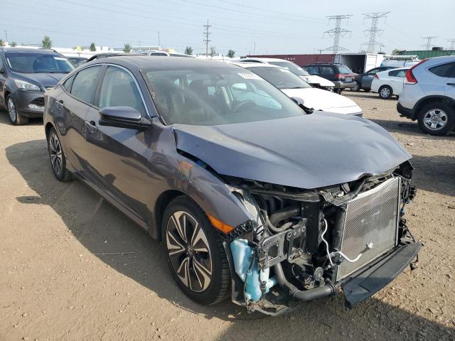 19XFC1F33GE040017 - 2016 HONDA CIVIC EX GRAY photo 4