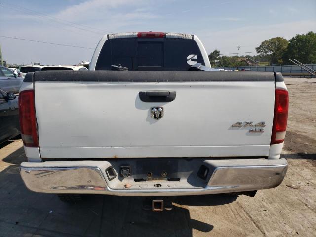 3D7KS28C96G262185 - 2006 DODGE RAM 2500 ST WHITE photo 6