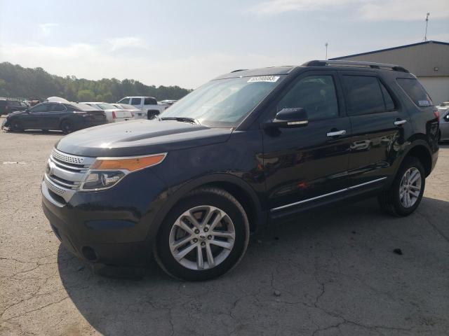 1FM5K7D88FGA39603 - 2015 FORD EXPLORER XLT BLACK photo 1