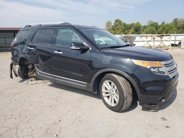 1FM5K7D88FGA39603 - 2015 FORD EXPLORER XLT BLACK photo 4