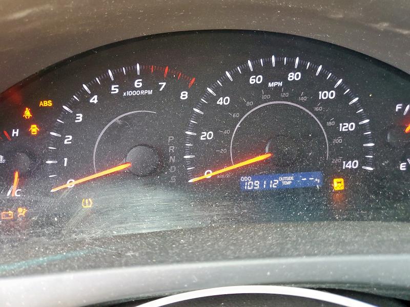 4T4BF3EK9BR187481 - 2011 TOYOTA CAMRY BASE GRAY photo 9