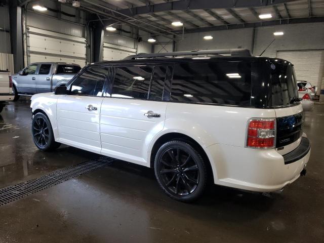 2FMHK6DT6GBA14378 - 2016 FORD FLEX LIMITED WHITE photo 2