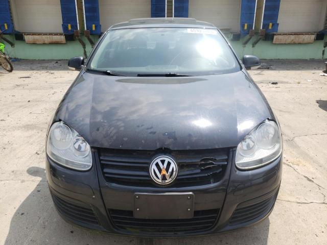 3VWRJ7AJXAM149497 - 2010 VOLKSWAGEN JETTA WOLFSBURG BLACK photo 5