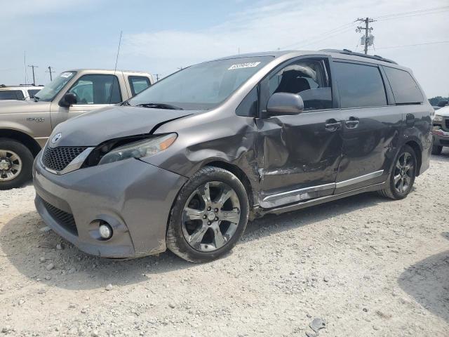 5TDXK3DC1BS154537 - 2011 TOYOTA SIENNA SPORT GRAY photo 1