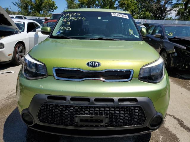 KNDJP3A56E7709493 - 2014 KIA SOUL + GREEN photo 5