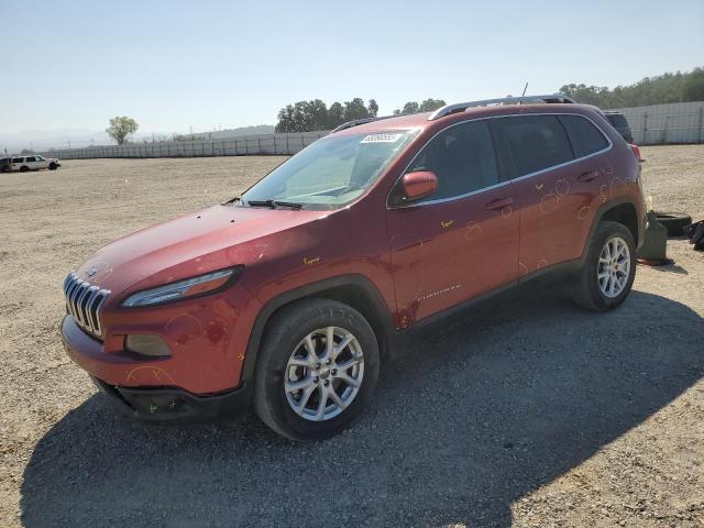 1C4PJMCS6EW272766 - 2014 JEEP CHEROKEE LATITUDE RED photo 1