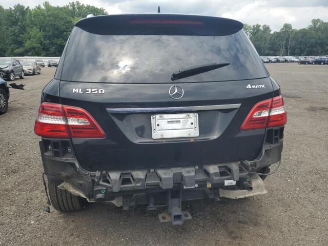 4JGDA5HB0DA207498 - 2013 MERCEDES-BENZ ML 350 4MATIC BLACK photo 6