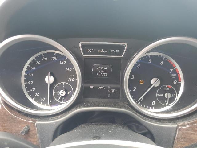 4JGDA5HB0DA207498 - 2013 MERCEDES-BENZ ML 350 4MATIC BLACK photo 9