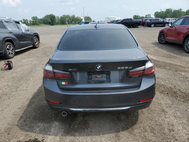 WBA3D5C53FK290217 - 2015 BMW 328 D XDRIVE GRAY photo 6