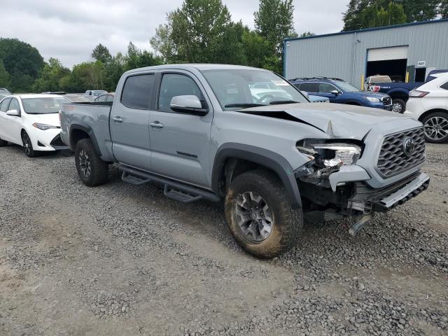 3TMDZ5BN3MM104417 - 2021 TOYOTA TACOMA DOUBLE CAB SILVER photo 4
