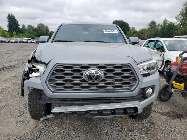 3TMDZ5BN3MM104417 - 2021 TOYOTA TACOMA DOUBLE CAB SILVER photo 5