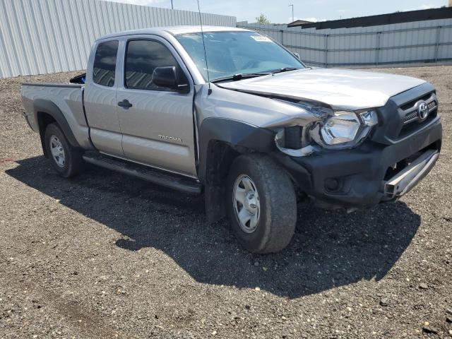 5TFTX4GN8FX046564 - 2015 TOYOTA TACOMA PRERUNNER ACCESS CAB SILVER photo 4