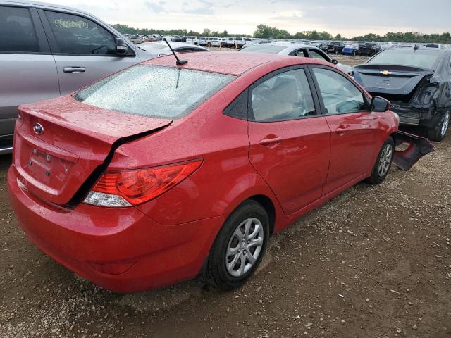 KMHCT4AE6DU413055 - 2013 HYUNDAI ACCENT GLS RED photo 3