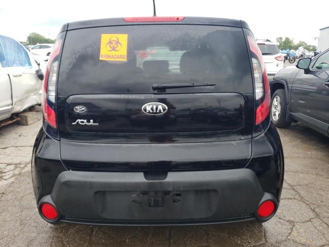 KNDJN2A20E7025920 - 2014 KIA SOUL BLACK photo 6