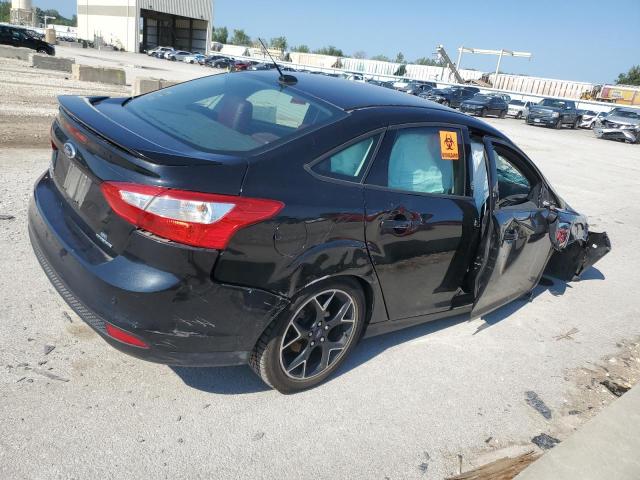 1FADP3F22DL169969 - 2013 FORD FOCUS SE BLACK photo 3