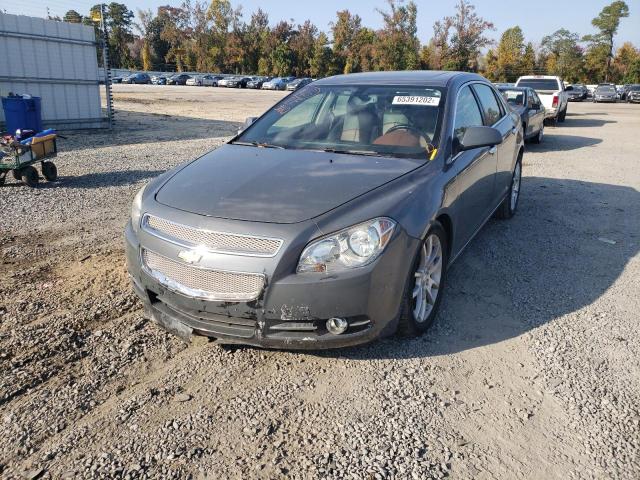 1G1ZK57799F198257 - 2009 CHEVROLET MALIBU LTZ ნაცრისფერი ფოტო 2