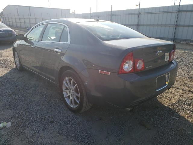 1G1ZK57799F198257 - 2009 CHEVROLET MALIBU LTZ ნაცრისფერი ფოტო 3