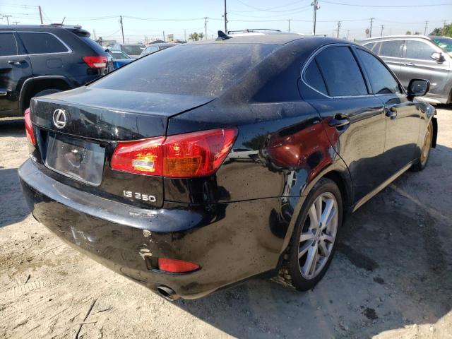 JTHBK262072029230 - 2007 LEXUS IS 250 BLACK photo 3