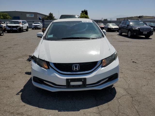 19XFB2F57EE266603 - 2014 HONDA CIVIC LX WHITE photo 5