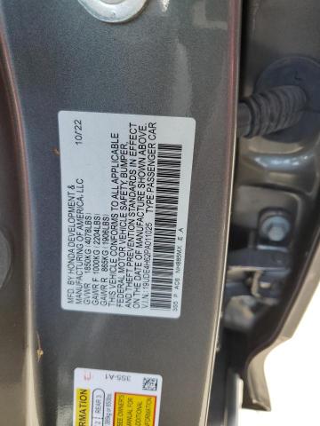 19UDE4H62PA011025 - 2023 ACURA INTEGRA A-SPEC TECH CHARCOAL photo 12