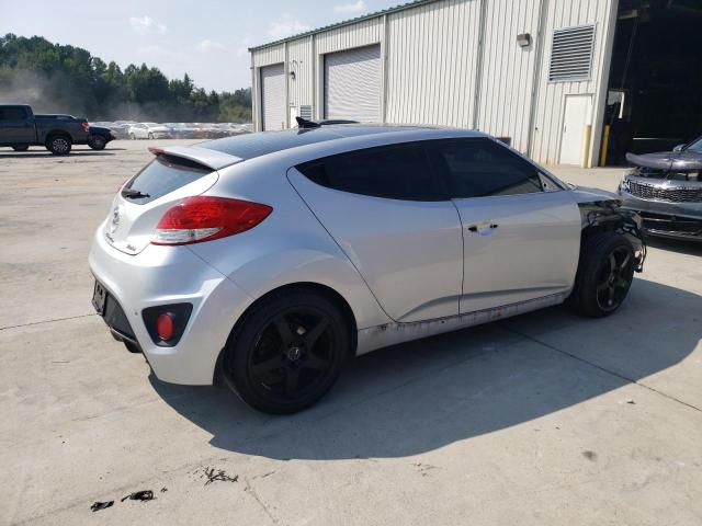 KMHTC6AE1GU271293 - 2016 HYUNDAI VELOSTER TURBO SILVER photo 3