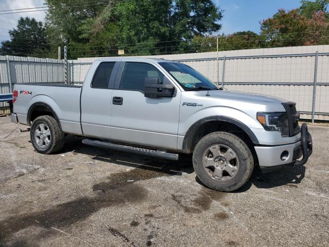 1FTPX14V69FA84504 - 2009 FORD F150 SUPER CAB SILVER photo 4