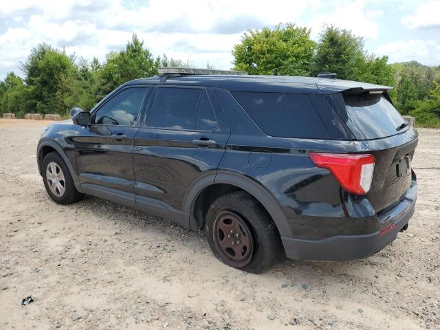 1FM5K8AB6MGA43913 - 2021 FORD EXPLORER POLICE INTERCEPTOR BLACK photo 2