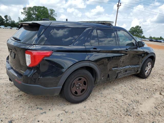 1FM5K8AB6MGA43913 - 2021 FORD EXPLORER POLICE INTERCEPTOR BLACK photo 3