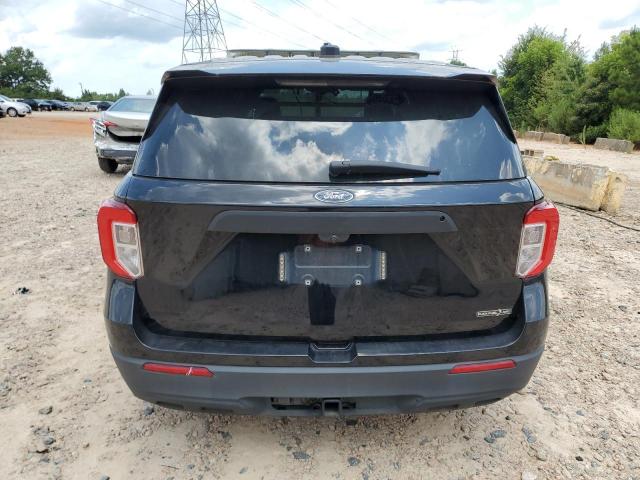 1FM5K8AB6MGA43913 - 2021 FORD EXPLORER POLICE INTERCEPTOR BLACK photo 6